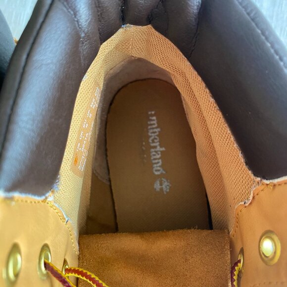 Timberland Flannery 6" Sneaker Boots Wheat Nubuck Sz 9 - Picture 12 of 15